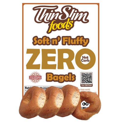 Zero-Net-Carb Plain Bagels