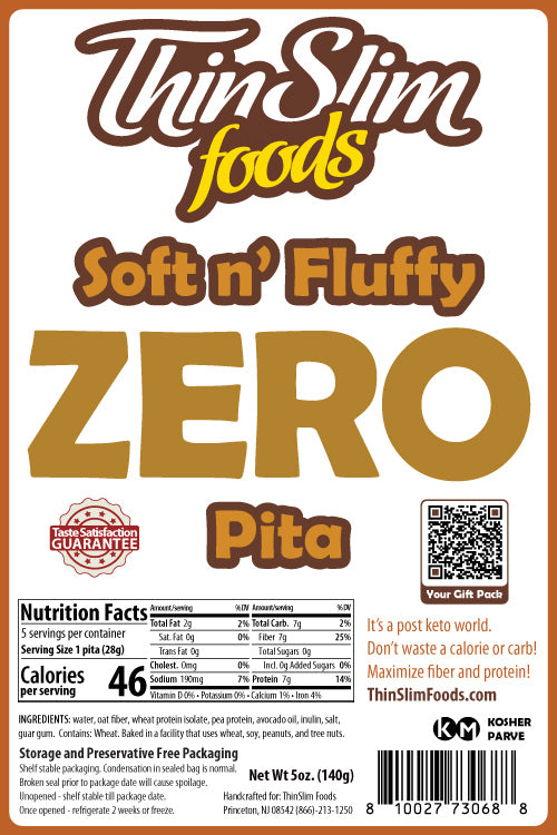 Zero Net Carb Pita