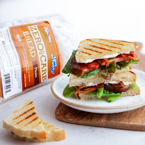 Zero Net Carb Plain Bread - Thin Sliced