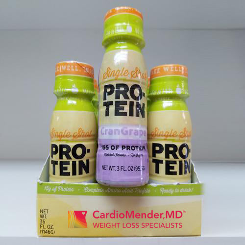 High Protein Shots Singles - CranGrape