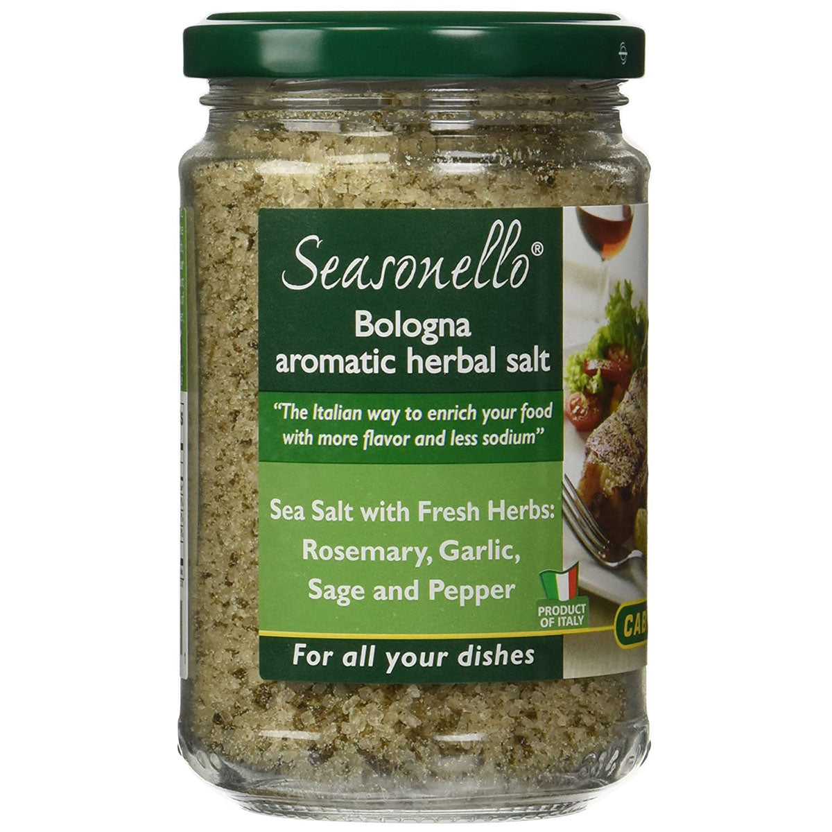 Seasonello® Bologna Aromatic Herbal Salt CardioMender, MD