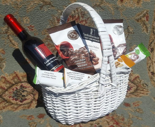 Chocolate Gift Basket with Chocolate Balsamic