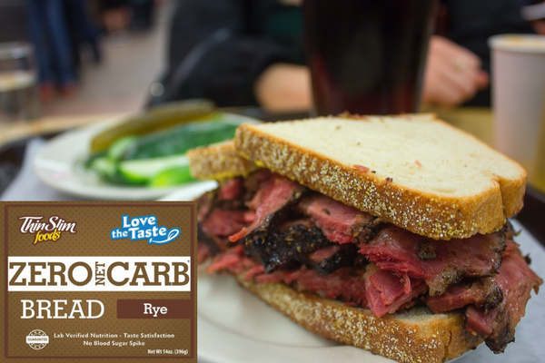 Zero Net Carb Rye Bread