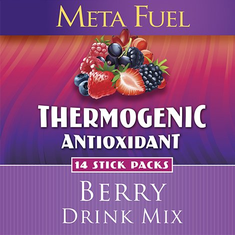 Meta Booster Thermogenic Antioxidant Drink Mix - Berry