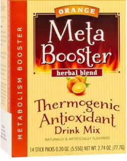 Meta Booster Thermogenic Antioxidant Drink Mix - Orange