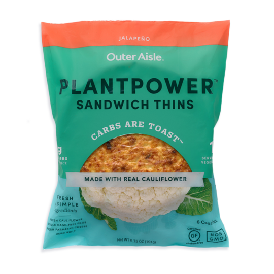 PlantPower Sandwich Thins - Jalapeño