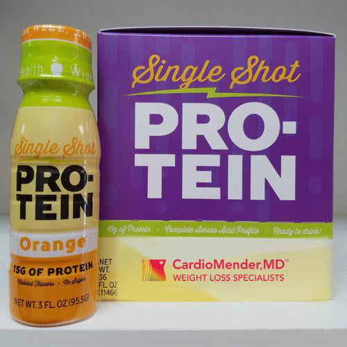 High Protein Shots - Orange (Box of 12)