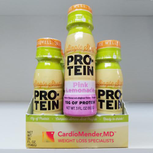 High Protein Shots Singles - Pink Lemonade