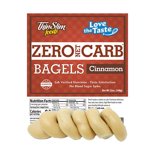 Zero Net Carb Cinnamon Bagels