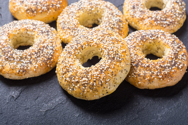 Zero Net Carb Everything Bagels