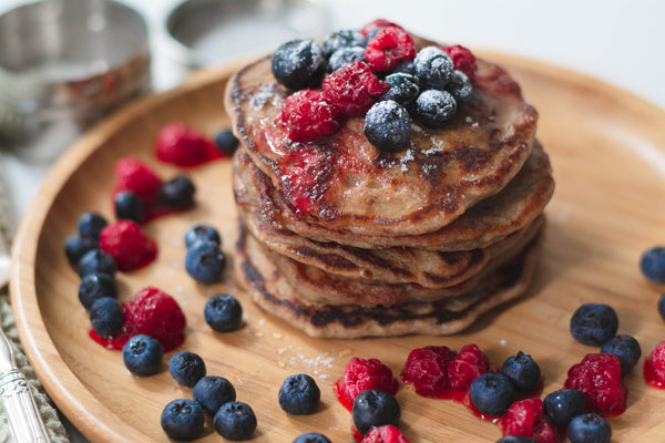 High Protein Pancakes - Blueberry