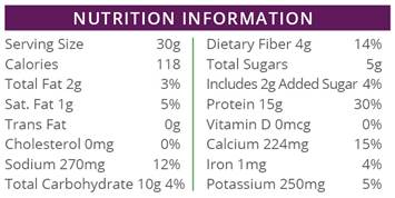 High Protein Shake or Pudding - Chocolate Peanut Butter